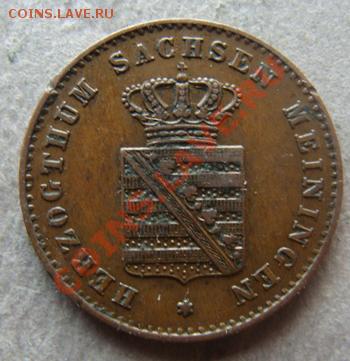 - Германия- 2 Пф Саксен-Мейнинген 1868-до 20.10.11 в 22.00 М - Coin1134(2)
