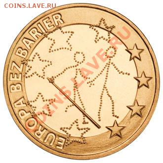 2-х злотовые монеты Польши - EUROPA bez barier_2zl