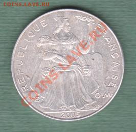 Французская Полинезия, 5 Франков 2005 (20.10) - f5