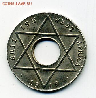 10 пенни 1919г Зап Африка UNC ! - File1293
