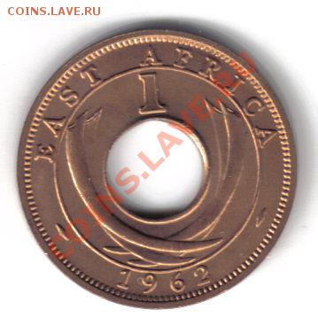 Британская Восточная Африка 1 цент 1962 UNC до 24.10 21.00мс - Британская Восточная Африка 1 цент 1962 UNC-1
