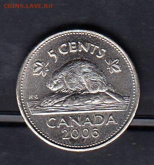 Канада 2006 5 центов бобр без оборота до 12 07 - 91