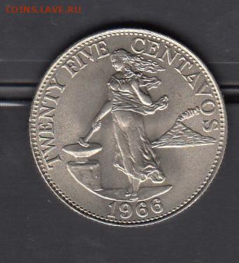 Филиппины 1966 25 сентаво (без оборота) до 18 07 - 28