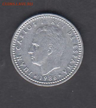 Испания 1986 1 песета до 22 07 - 272а
