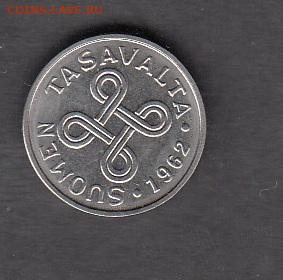 Финляндия 1962 1 марка (без оброта)до 26 07 - 4