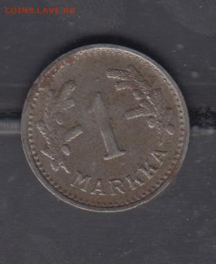 Финляндия 1944 1 марка до 26 07 - 8а