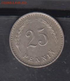 Финляндия 1938 25 пенни  до 26 07 - 20а