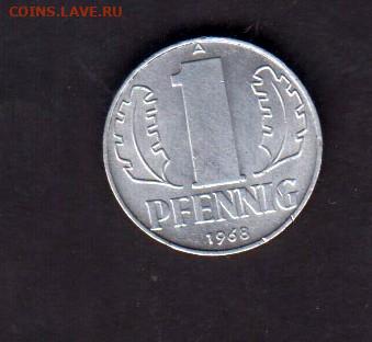 ГДР 1968 1пф в блеске до 30 07 - 284
