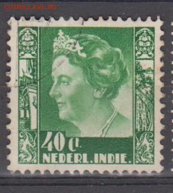 Колонии Нидерл Индия 1934 королева 1м 40с до 20 08 - 499