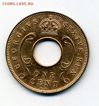 Восточная Африка 1952г 1 цент UNC - File1296