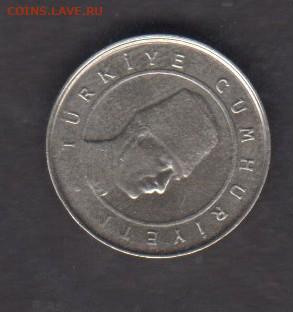 Турция 2005 10 куруш без оборота до 04 10 - 121а
