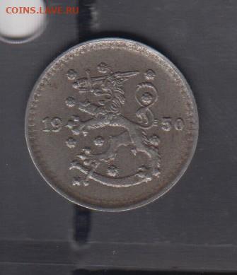 Финляндия 1950 1 марка до 18 10 - 11