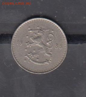 Финляндия 1935 25 пенни до 22 10 - 32а