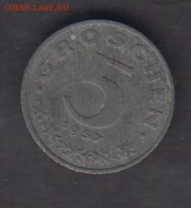 Австрия 1957 5 грошей до 25 10 - 175
