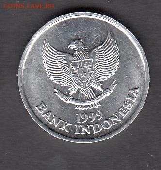 Индонезия 1999 100р птицы без оборота до 03 11 - 46а