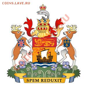 Монеты с Корабликами - Stemma_del_New_Brunswick