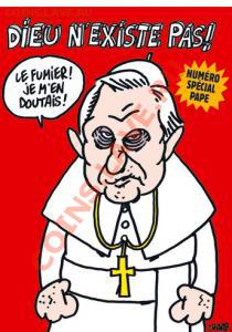 Диспут о распространии ислама - charlie-hebdo-pope