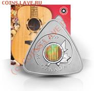 Любопытная монета (треугольная) - 2009-50-cent-triangle-coin-six-string-nation-guitar