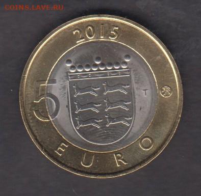 Финляндия 2015 5 евро фауна до 19 01 - 1