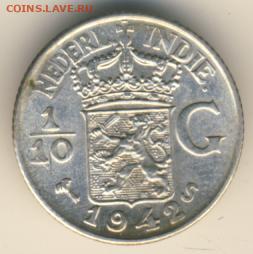 Нидерландская Индия, 6 монет 1906-1945 до 28.02.22, 23:00 - #И-815