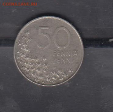 Финляндия 1990 50п ( медведь) до 15 03 - 35а