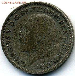 Великобритания, 6 пенсов 1936 до 23.06.22, 23:00 - #И-164-r