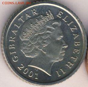 Гана, Гибралтар - 3 монеты до 24.06.22, 23:00 - #И-498-r