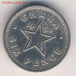 Гана, Гибралтар - 3 монеты до 24.06.22, 23:00 - #И-272