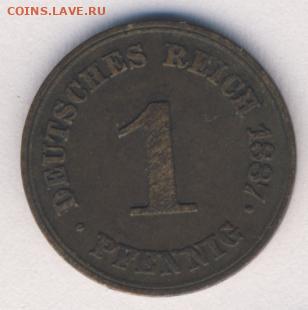Германия, 14 монет 1875-1905 до 25.06.22, 23:00 - #И-282