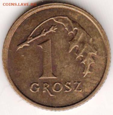 ПОЛЬША 1 грош 2002 г. до 31.08.22 г. в 23.00 - 056