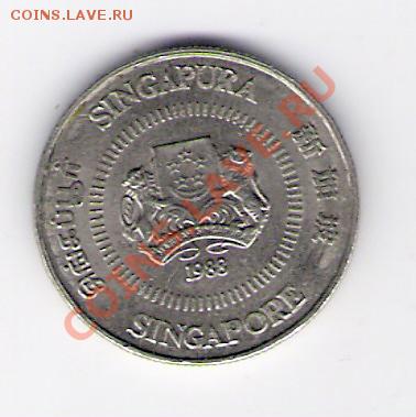 СИНГАПУР 10 центов 1988, до 03.12.11 22-00мск. - сканирование0044