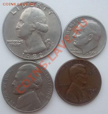 лот монет США 1,5,10,25 центов 1964-1982гг. - DSCF6023.JPG