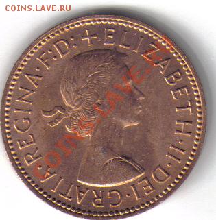 2 пенни 1967 до 11.12 21.00мск - Великобритания 1,2 пенни 1967-1