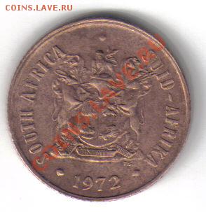 ЮАР 2 цента 1972 до 11.12 21.00мск - ЮАР 2 цента 1972-2