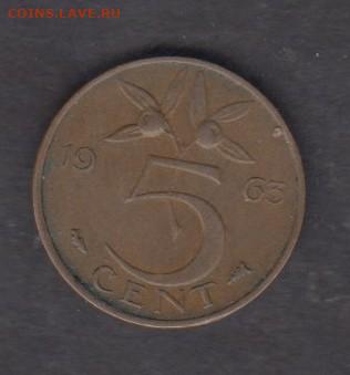 Голландия 1963 5ц до 06 03 с рубля - 8