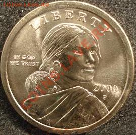 1 $ США "Сакагавеа" 2000г (надпись на гурте?) - 284780283312o_44_2011_p10_13a