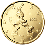 решка обычная - Italy-20CENT