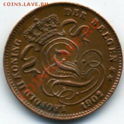 Продам простые иностранные монеты.МНОГО! - 1 цент 1902().JPEG