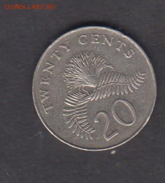Сингапур 1986 20ц до 21 01 - 75а
