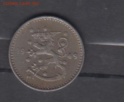 Финляндия 1949 1 марка до 26 02 - 163