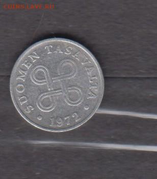 Финляндия 1972 1 пенни (ал) до 27 02 - 96