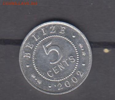 Белиз 2002 5 центов до 14 04 - 10а