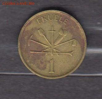 Гвинея Экваториальная 1975 1 экуэле до 16 04 - 57а