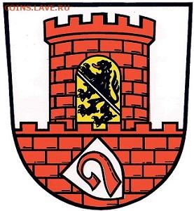 Частные выпуски нотгельдов Германии. Обзорная тема. - Герб