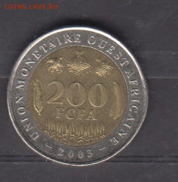Западная Африка  2003 200 франков до 13 06 - 114