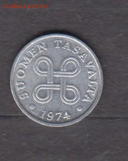 Финляндия 1974 1 пенни (ал) до 24 06 - 96