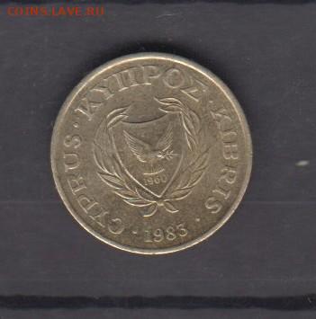 Кипр 1983 2 цента до 24 06 - 193