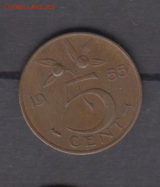 Голландия 1955 5 центов до 28 06 - 169
