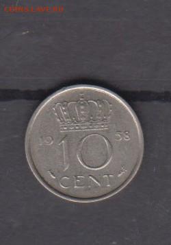Голландия 1958 10 центов до 25 06 - 182