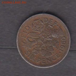 Великобритания 1960 6п до 26 07 - 485а